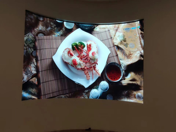 元谋室内P2.5弧形LED屏